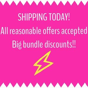 FAST SHIPPING - ALL REASONABLE OFFERS ACCEPTED